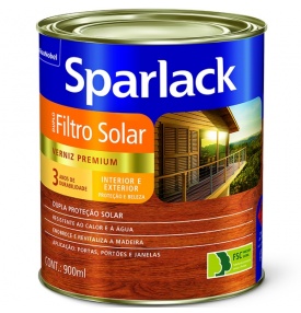 Verniz Sparlack Duplo filtro solar BR Mogno 900ml