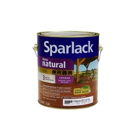 Verniz Sparlack Efeito natural Transparente 3,6L